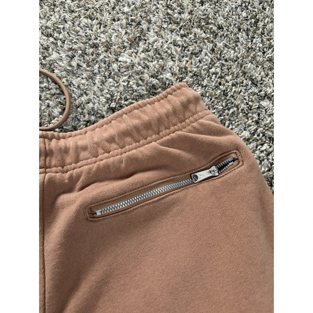 Nike Air Jordan Pants Mens Small S Brown Flight Fleece Jogger DA9812-256